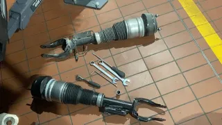 ML 500 front shock absorber replacement ,