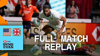 American DOMINANCE in Canada | USA vs Great Britain | Vancouver HSBC SVNS - Full Match