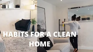 15 TIPS FOR A CLEAN HOME | HABITS FOR KEEPING A CLEAN HOUSE