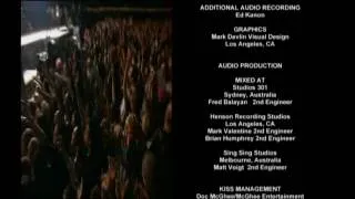Kiss Symphony: Alive IV - Credits [HD]