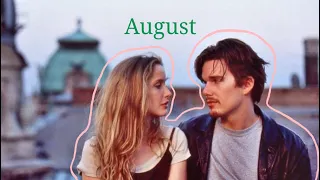 August - Jesse and Celine (Before Sunrise)