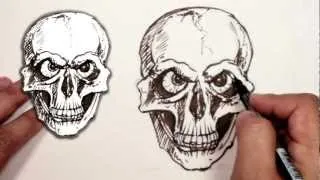 How to Draw a Skull - Halloween Drawing | MAT