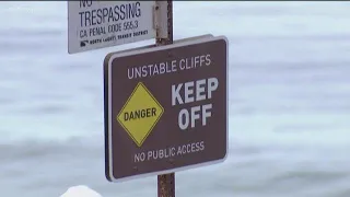 Crews repair bluff erosion near train tracks in Del Mar