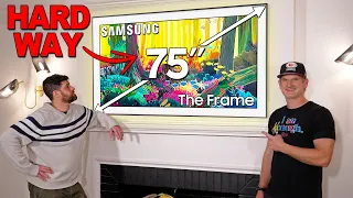 2 Ways to Install The Samsung Frame