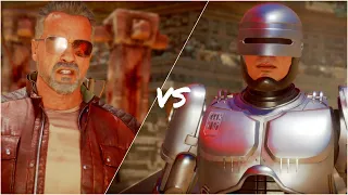 Terminator vs AI Robocop | MK11 | Difficulty: Very Hard