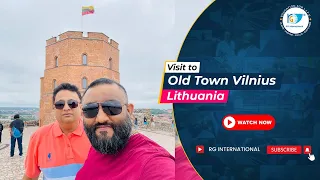 Virtual tour in the old town of Vilnius, Capital of Lithuania