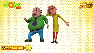 Motu Patlu - Non stop 3 episodes | 3D Animation for kids - #75