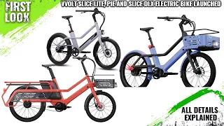 Vvolt Slice Lite, PIE and Slice DLX Electric Bikes Launched - 80 Miles Range - All Details Explained