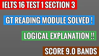 IELTS Cambridge 16 Test 1 Section 3 GT Reading logical explanation I Plastic is no longer fantastic