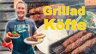 Grillad Köfte med goa tillbehör