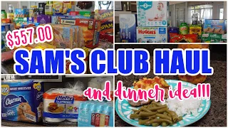 SAM'S CLUB NOVEMBER HAUL 2021 | WHAT'S FOR DINNER | GROCERY HAUL | LIVING IN THE MOM LANE