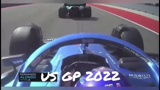 Alonso and Stroll crash remembered me one of the past | US GP 2022