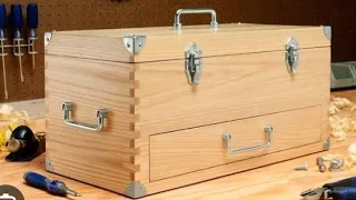 The wooden Tool box