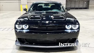 Black Ghost Challenger SRT Supercharged Hellcat Red Eye 2023 Dodge High Performance Muscle Car