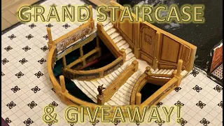 Radio Control Trumpeter 1:200 Titanic Build Part 40 - Grand Staircase & GIVEAWAY