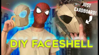 HOW TO make your own Spider-Man Faceshell. DIY CHEAP BUILD