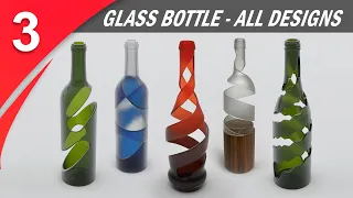 How to cut a glass bottle - MUST WATCH !!!