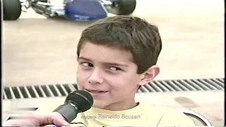 Senna particular kart e Tony Kanaan