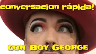 Boy George Fast Talk tv Filipina en Español