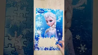 Chill Out with Elsa: Disney Frozen Jigsaw Puzzle #shorts #disney #frozen #elsa #puzzle #jigsaw