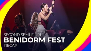 Benidorm Fest 2023 (Spain) | Second Semi-Final | RECAP