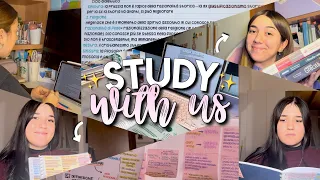 STUDY WITH US per interrogazioni+esami 📝😩
