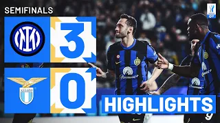 INTER-LAZIO 3-0 | HIGHLIGHTS | Nerazzurri cruise into final | EA SPORTS FC Supercup 2023/24