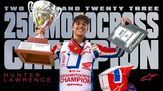 Hunter Lawrence: 2023 250 Motocross Champion | Alpinestars