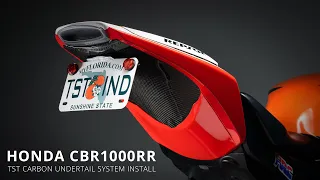 How to install a Carbon Fiber Undertail, FE, & Integrated Tail Light on a 08-11 Honda CBR1000RR