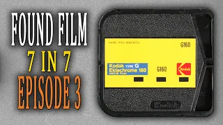 Super 8 Found Film Processing | 7 in 7 - Episode 3 | Ektachrome 160 Type G Mystery Film | Filmboy24