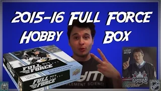 2015-16 Full Force HOBBY BOX Unboxing!