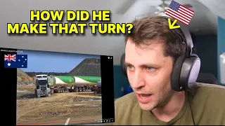 American reacts to 'Worlds Largest Fuel Truck' in Australia