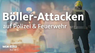 Angriffe an Silvester: Böller-Attacken auf Einsatzkräfte | WDR Aktuelle Stunde