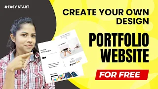 See how you can create your own design portfolio website for free
