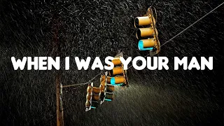 Bruno Mars - When I Was Your Man (Mix Lyric Video) | John Legend, Sam Smith,...