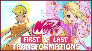 Winx Club | First & Last Uses Of Each Transformation! (Seasons 1 to 8)