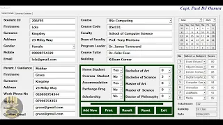 How to Create Student Database Management System in Excel Using VBA - Part 1 of 3