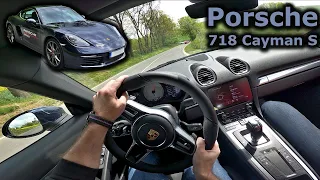 2021 Porsche 718 Cayman S | POV test drive | #DrivingCars