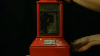 Bus or Streetcar 1920's Coin Collector, Counting Bank K-B4491