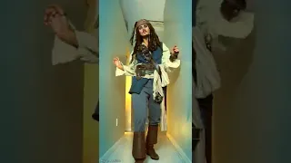 My Captain Jack Sparrow Cosplay 🏴‍☠️🍻 #johnnydepp