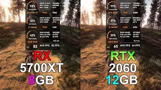RX 5700 XT vs RTX 2060 - Test in 10 Games (Tested in 2024)