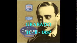 JUAN D'ARIENZO - SELECCION VALS - AÑO 1937