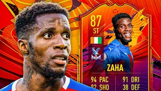 AOOOO ZAAAHA! 🤩 87 HEADLINERS ZAHA PLAYER REVIEW! - FIFA 21 Ultimate Team