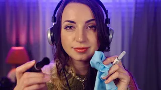 ASMR Meticulously Cleaning You | Camera Cleaning & Ear-Mic Cleaning