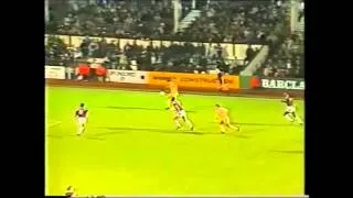 WEST HAM UNITED 1-2 WEDNESDAY, DIVISION 1, 30/11/1991