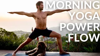 Power Yoga Morning Flow Routine | 35 min Full Body Yoga Flow - Day 3 | Yoga With Tim