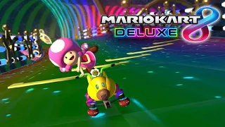 Rainbow Road Wii in Mario Kart 8 Deluxe |  @hgordo1 Original