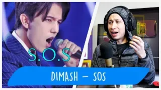REAGINDO À Dimash Kudaibergen - SOS (O melhor Cantor do Mundo)