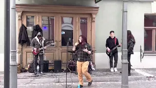 Уличные музыканты в Казани.Апрель 2023