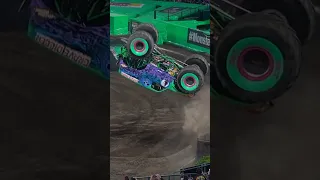 Monster Truck REVERSE BACKFLIP! #monsterjam #monstertruck #monsterjam2024